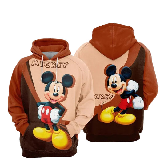 Mickey Mouse Movies Disney Over Print 3d Hoodie Zip Hoodie 586 Moonbestprint