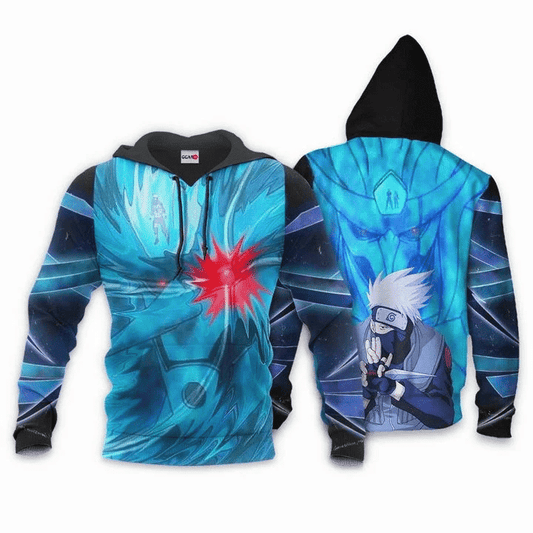 Hatake Kakashi And Susanoo Anime Manga Naruto For Men And Women 3d Hoodie Zip Hoodie Moonbestprint