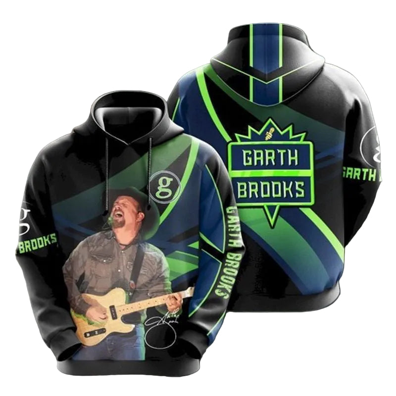 Garth Brooks 3 3d Hoodie Moonbestprint