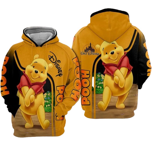 Disney Winnie The Pooh Over Print 3d Hoodie Zip Hoodie 710 Moonbestprint