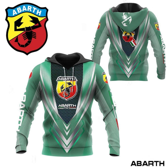Abarth Shirt Fan Gift 11, Stylist Unisex 3d Hoodie Zip Hoodie Moonbestprint
