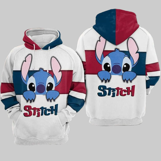 Disney Lilo And Stitch, Cute Stitch Ver22 Aop Hoodie Moonbestprint