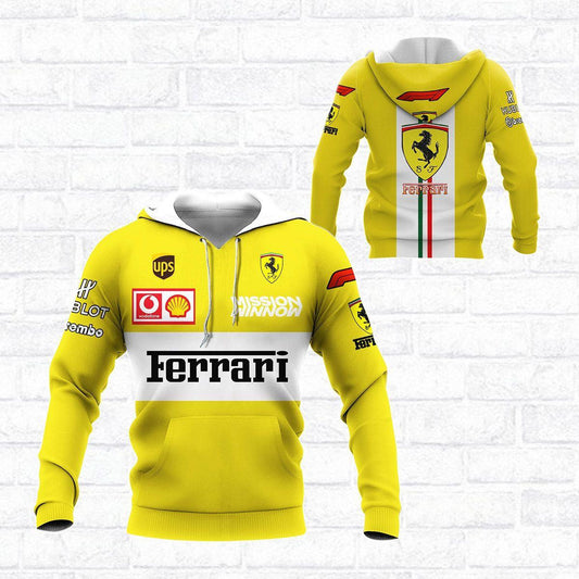 Scuderia Ferrari Luxyry Racing Car 7k967 Fan Gift 3d Zip Hoodie Hoodie Ii0 Moonbestprint