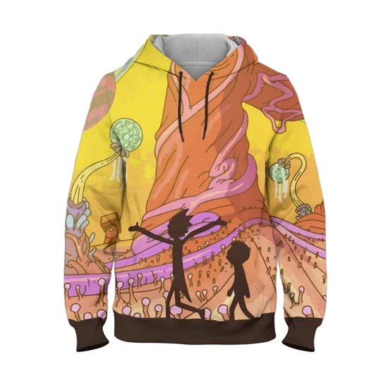Rick And Morty Gift For Men And Women Over Print 3d Hoodie Zip Hoodie 921 Moonbestprint