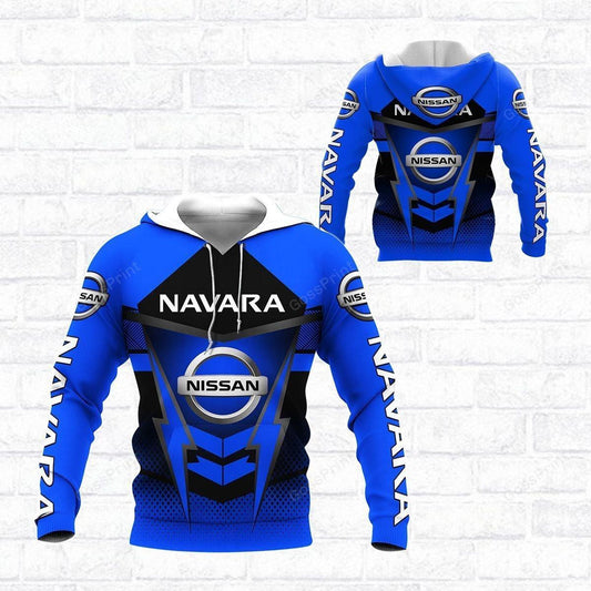 Nissan Navara All Over Print Hoodie, Zip Hoodie 174 Moonbestprint
