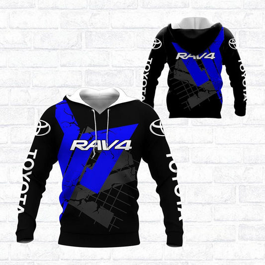 Toyota Rav4 Shirt Fan Gift 363, Stylist Unisex 3d Hoodie Zip Hoodie Moonbestprint