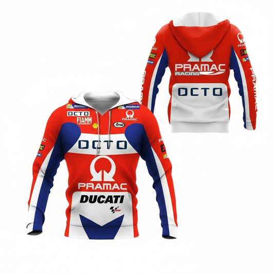 Alma Ducati Racing Team All Over Print Hoodie, Zip Hoodie 425 Moonbestprint