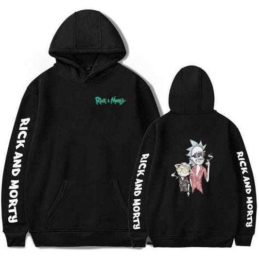 Rick And Morty With Cat Gift For Men And Women Over Print 3d Hoodie Zip Hoodie 898 Moonbestprint