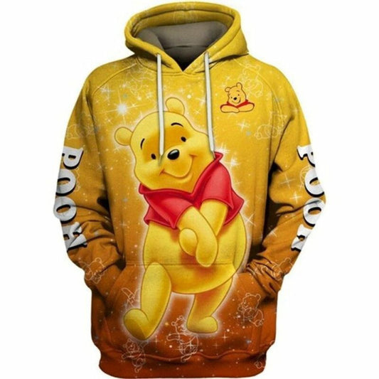 Pooh Winnie The Pooh Magic Castle 3d Hoodie 2 Moonbestprint