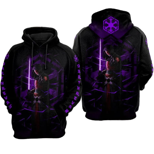 Darth Revan Star Wars Over Print 3d Hoodie Zip Hoodie 2 Moonbestprint