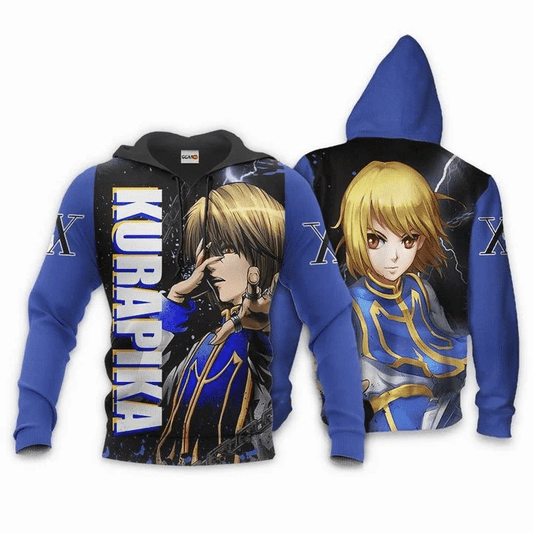 Kurapika Anime Manga Hunter X Hunter For Men And Women 3d Hoodie Zip Hoodie Moonbestprint