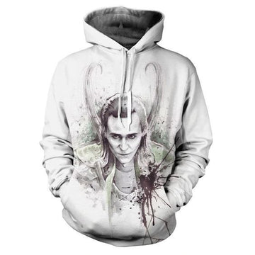 Womens Underground Mystery Loki Hoodie - Zip Hoodie Moonbestprint
