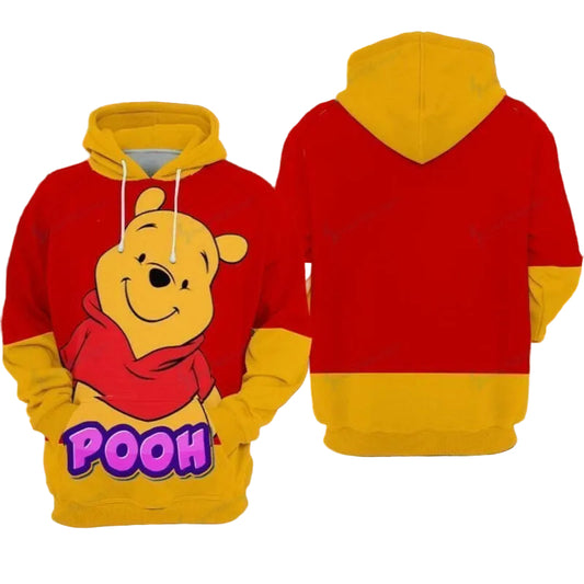 Disney Winnie The Pooh 3d Hoodie Moonbestprint