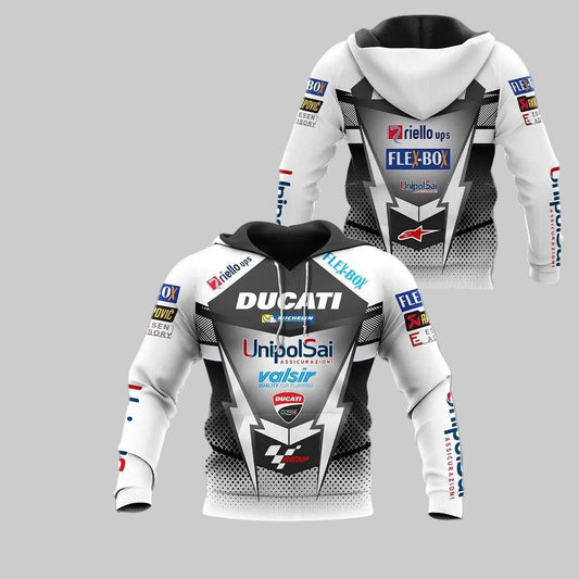 Ducati Shirt Fan Gift 164, Stylist Unisex 3d Hoodie Zip Hoodie Moonbestprint