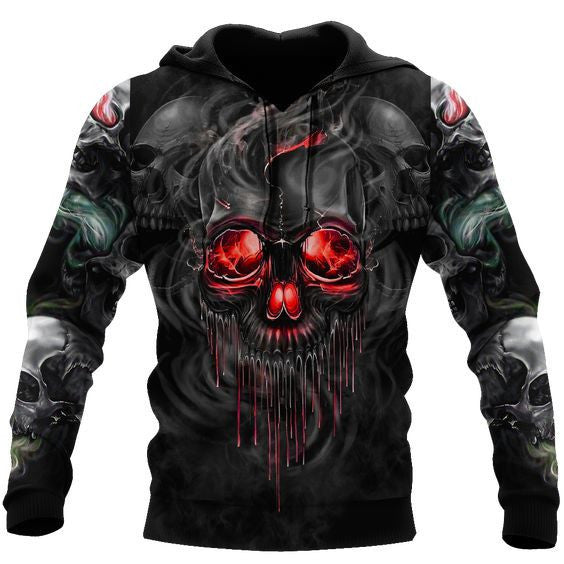 Fantastic Skulls Hoodie For Men And Women Moonbestprint
