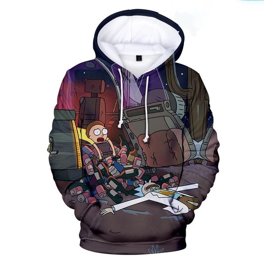 Rick And Morty Gift For Men And Women Over Print 3d Hoodie Zip Hoodie 852 Moonbestprint