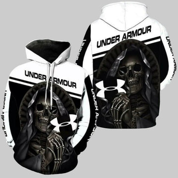 Under Armour Maiden Jesus Skull All Over Print 3d Hoodie Zip Hoodie Moonbestprint
