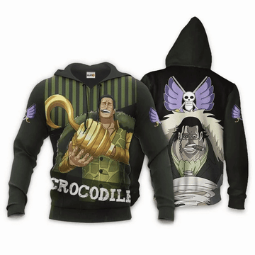 One Piece Crocodile One Piece Anime Manga For Men And Women 3d Hoodie Zip Hoodie Moonbestprint
