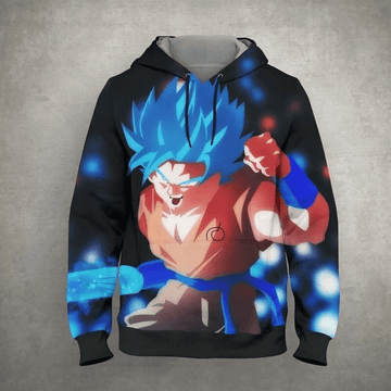 Goku Cartoon Dragon Ball Anime Manga 31 Over Print 3d Hoodie Zip Hoodie Moonbestprint