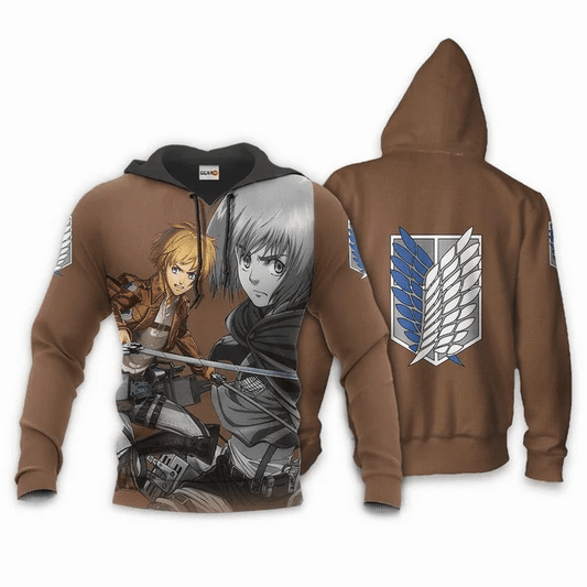 Aot Armin Arlert Attack On Titan Anime Manga For Men And Women 3d Hoodie Zip Hoodie Moonbestprint
