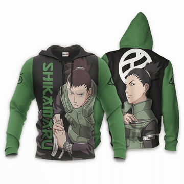 Nara Shikamaru Naruto Anime Manga For Men And Women 3d Hoodie Zip Hoodie Moonbestprint