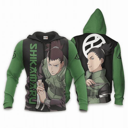 Nara Shikamaru Naruto Anime Manga For Men And Women 3d Hoodie Zip Hoodie Moonbestprint