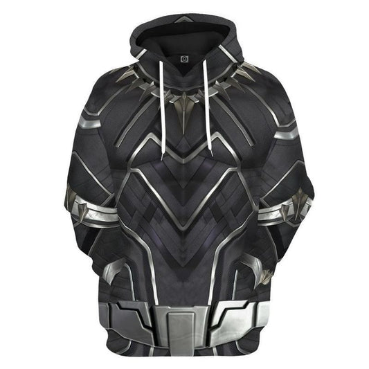 Black Panther Marvel Over Print 3d Hoodie Zip Hoodie 6 Moonbestprint