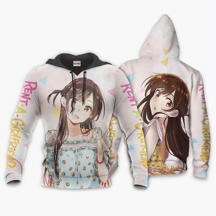 Chizuru Ichinose Anime Manga Kanokari Rent A Girlfriend For Men And Women 3d Hoodie Zip Hoodie Moonbestprint