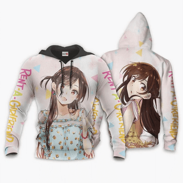 Chizuru Ichinose Anime Manga Kanokari Rent A Girlfriend For Men And Women 3d Hoodie Zip Hoodie Moonbestprint
