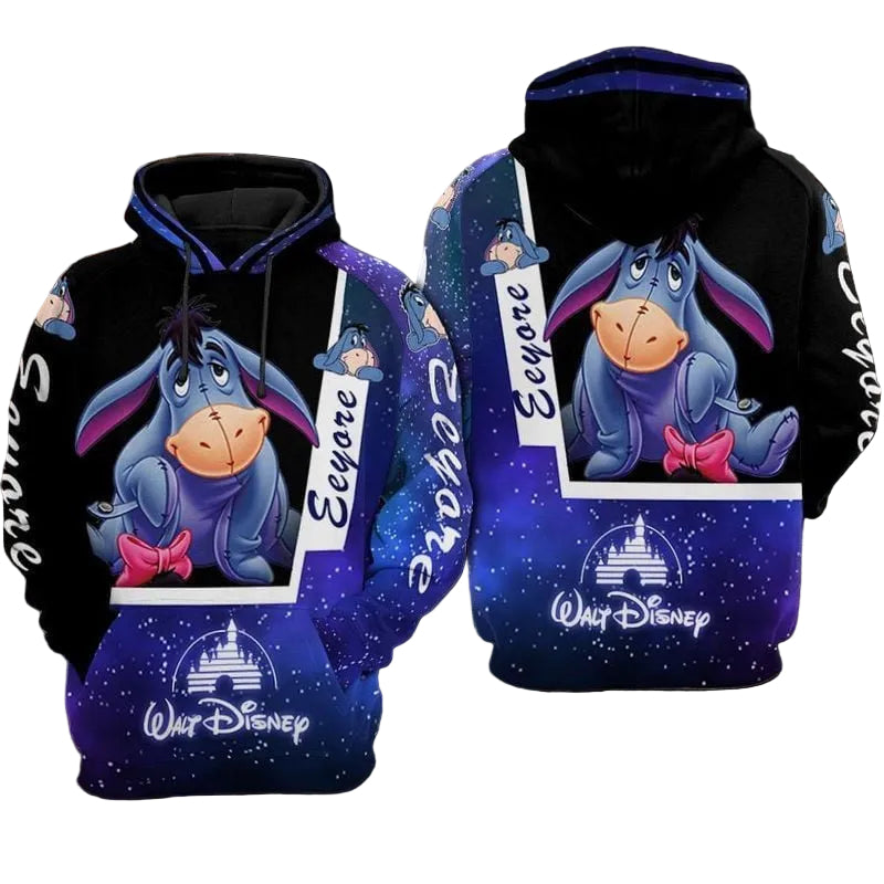 Eeyore The Mini Adventures Of Winnie The Pooh Disney 5 3d Hoodie Zip Hoodie Moonbestprint