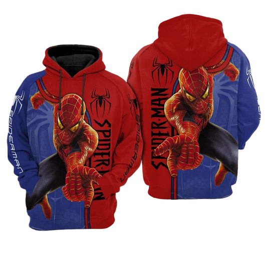 Spider Man Style Hoodie Moonbestprint