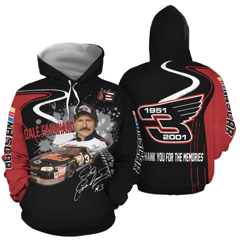 Dale Earnhart Nascar Memories Hoodie 510 Moonbestprint