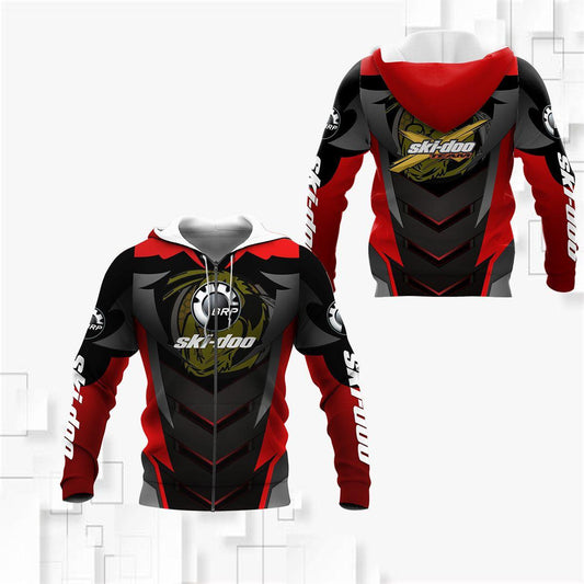Ski-doo Racing Team 7k833 Fan Gift 3d Zip Hoodie Hoodie Ii0 Moonbestprint