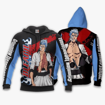 Grimmjow Anime Manga Bleach For Men And Women 3d Hoodie Zip Hoodie Moonbestprint