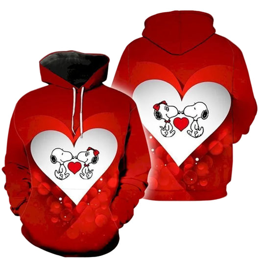 Disney Snoopy Cute Lover 3d Hoodie Zip Hoodie 1033 Moonbestprint