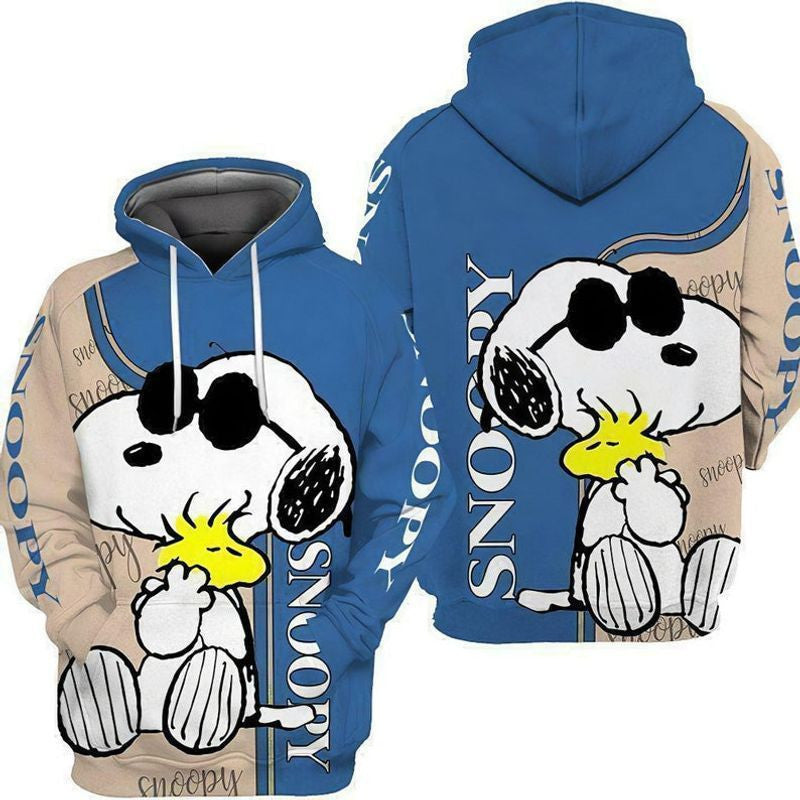 Disney Snoopy Cute Lover V 3d Hoodie Zip Hoodie Moonbestprint