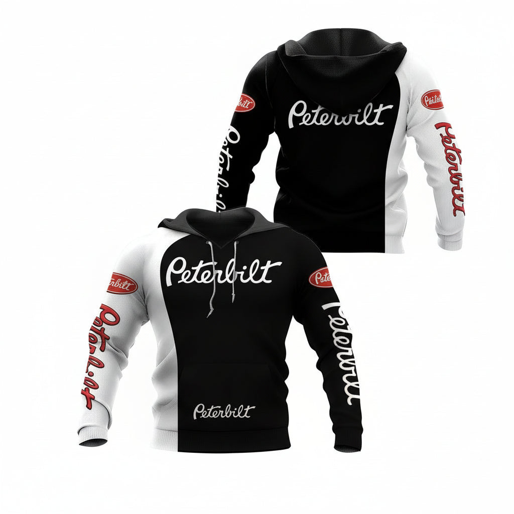 Peterbilt Shirt Fan Gift 134, Stylist Unisex 3d Hoodie Zip Hoodie Moonbestprint