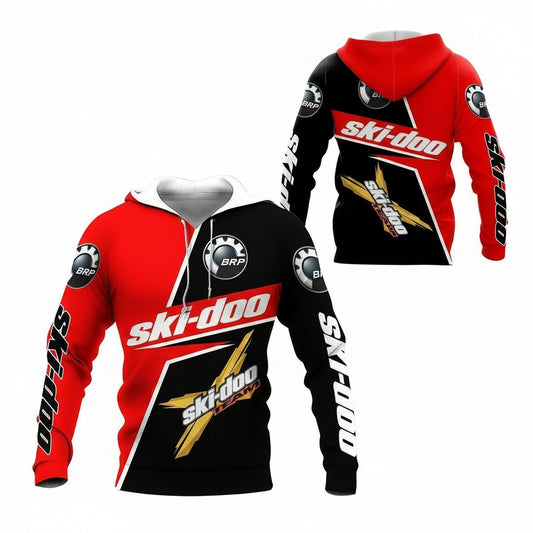 Ski-doo Shirt Fan Gift 454, Stylist Unisex 3d Hoodie Zip Hoodie Moonbestprint