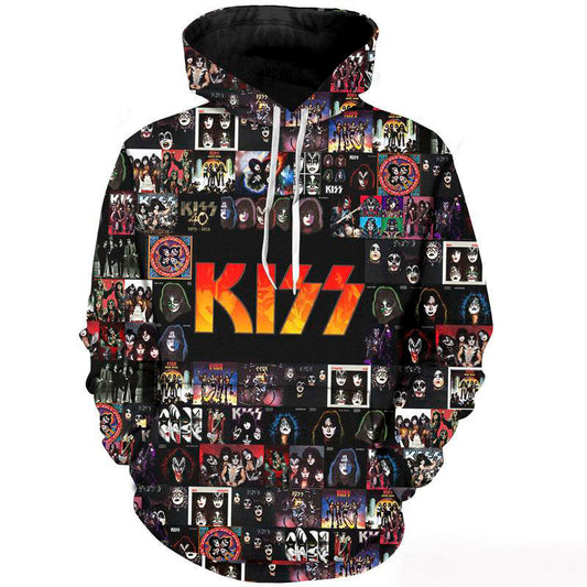 The Kiss Hoodies Hommes Femmes Sweat 02 Moonbestprint