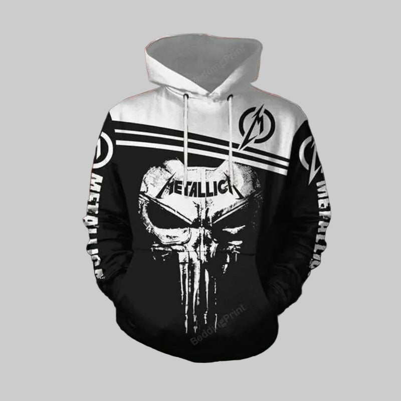Metallica Style 5 3d Hoodie Moonbestprint