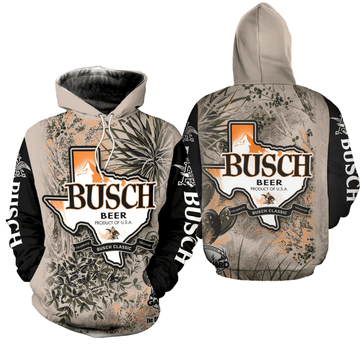 Vintage Busch Light Hoodie 2, Gift For Fan 3d All Over Print Shirt Hoodie Moonbestprint