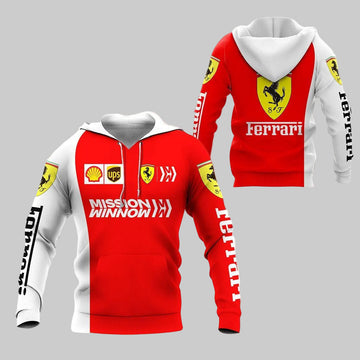 Scuderia Ferrari Luxyry Racing Car 7k975 Fan Gift 3d Zip Hoodie Hoodie Ii0 Moonbestprint