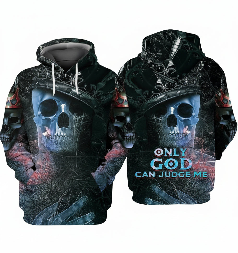 God Only God Can Judge Me Over Print 3d Hoodie Zip Hoodie Moonbestprint