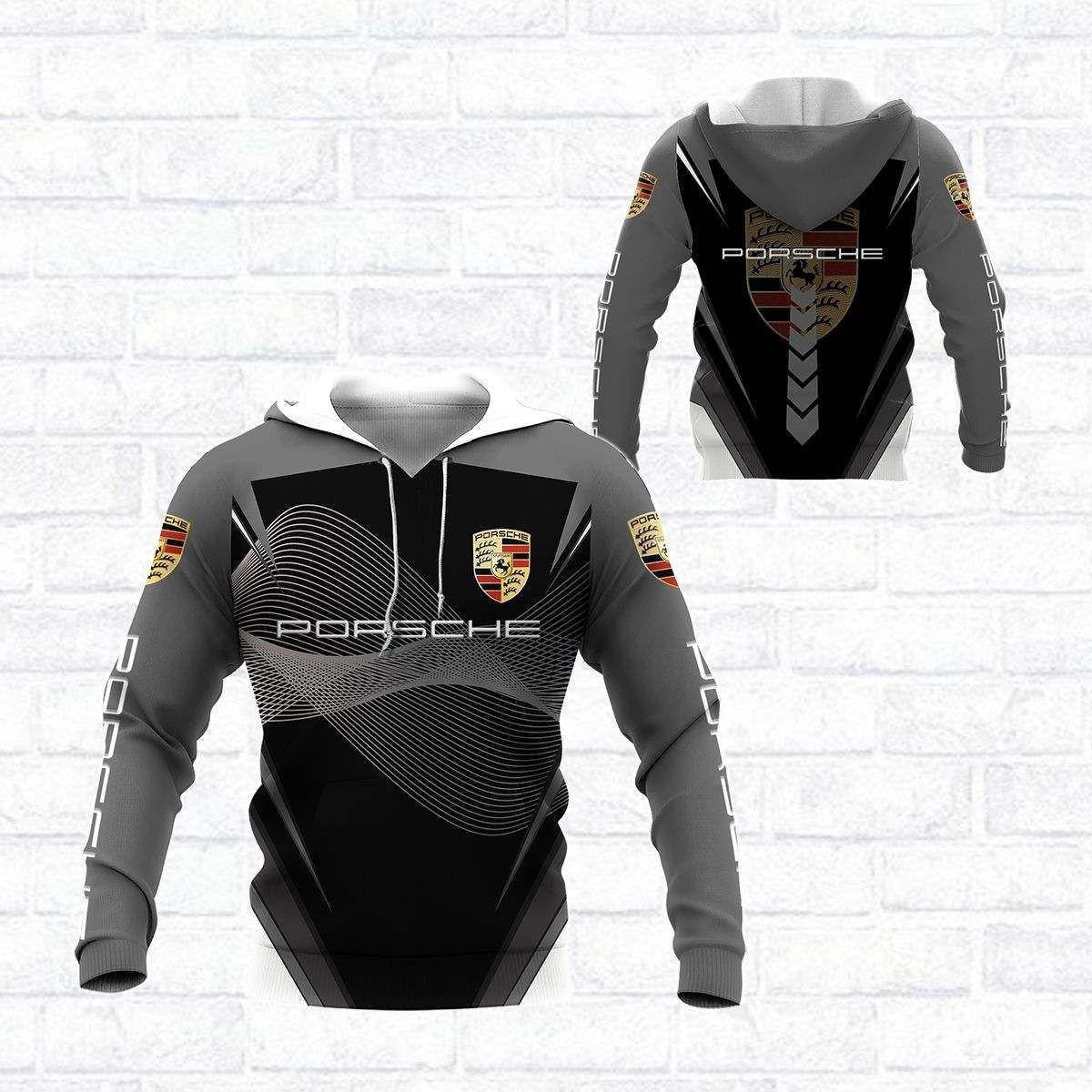 Porsche Shirt Fan Gift 1013, Stylist Unisex 3d Hoodie Zip Hoodie Moonbestprint
