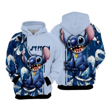 Stitch Lilo &amp; Stitch Disney Over Print 3d Hoodie Moonbestprint