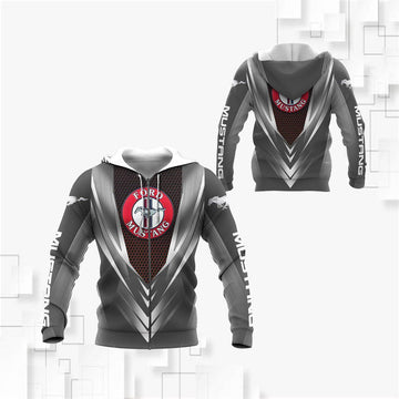 Ford Mustang Shelby Luxury Car 8k233 Fan Gift 3d Zip Hoodie Hoodie Ii0 Moonbestprint