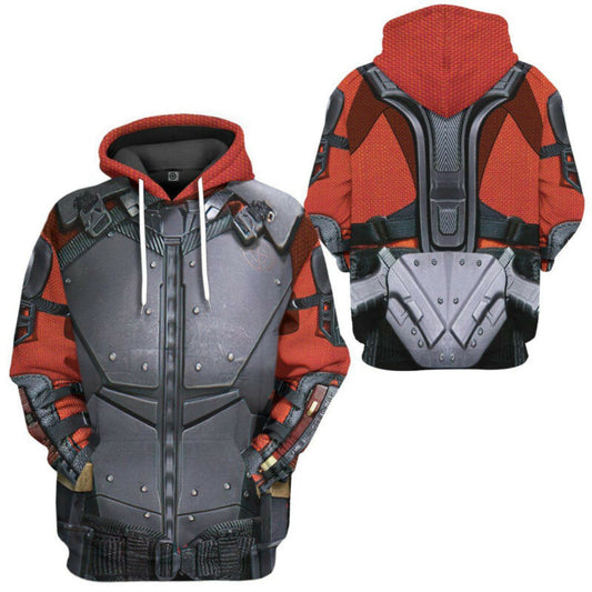 Suicide Squad Deadshot 3d Hoodie Zip Hoodie Moonbestprint