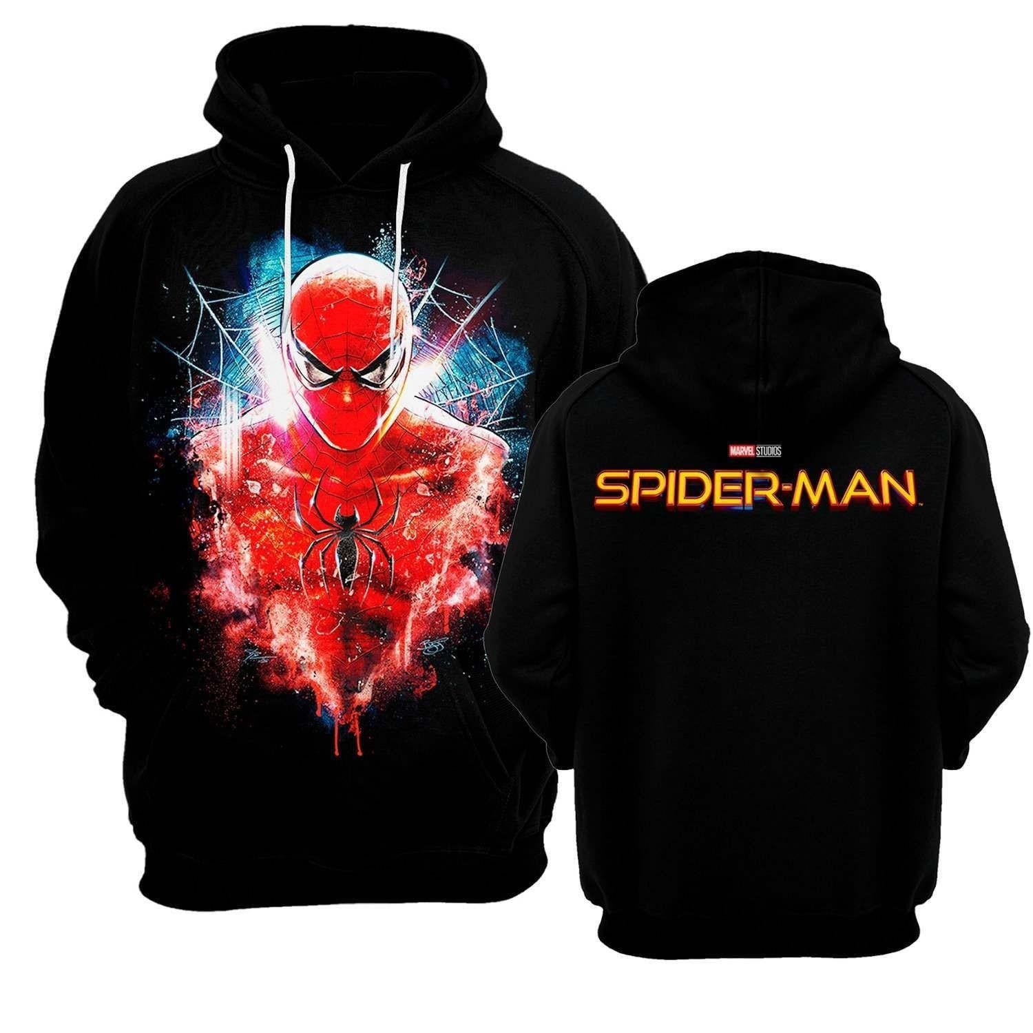 Marvel Spider-man Ver2 Aop Hoodie Moonbestprint