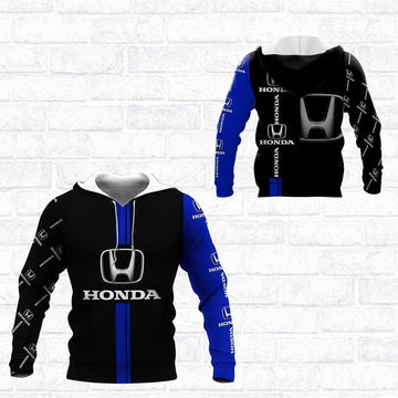Honda Shirt Fan Gift 52, Stylist Unisex 3d Hoodie Zip Hoodie Moonbestprint