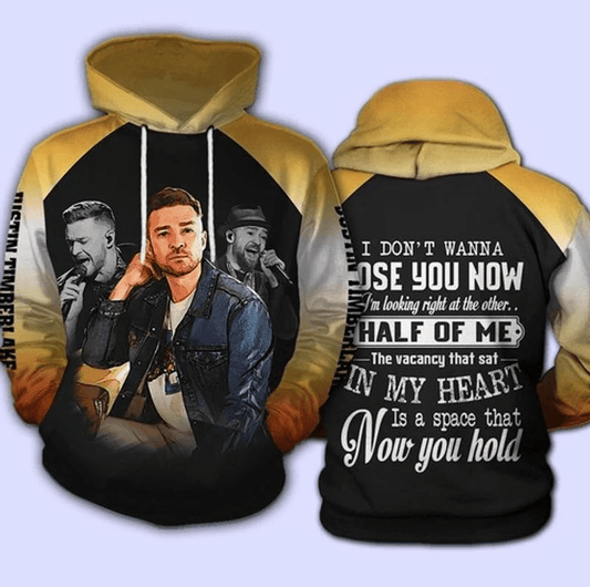 Justin Timberlake Lovers Handsome Over Print 3d Hoodie Zip Hoodie Moonbestprint